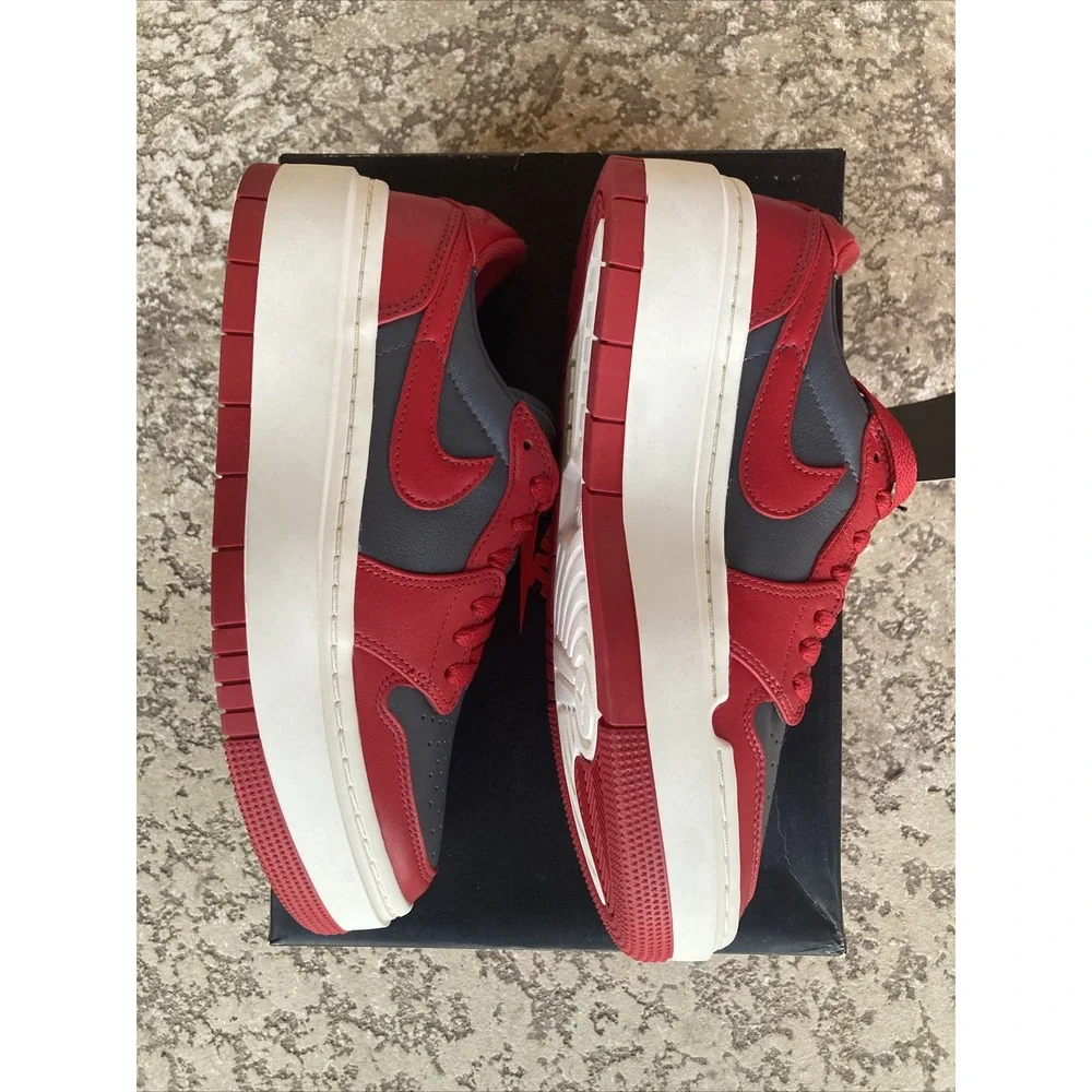 Brand New / DS Women's Air Jordan 1 Elevate Low. Varsity Red. Women's 7.5 / M 6